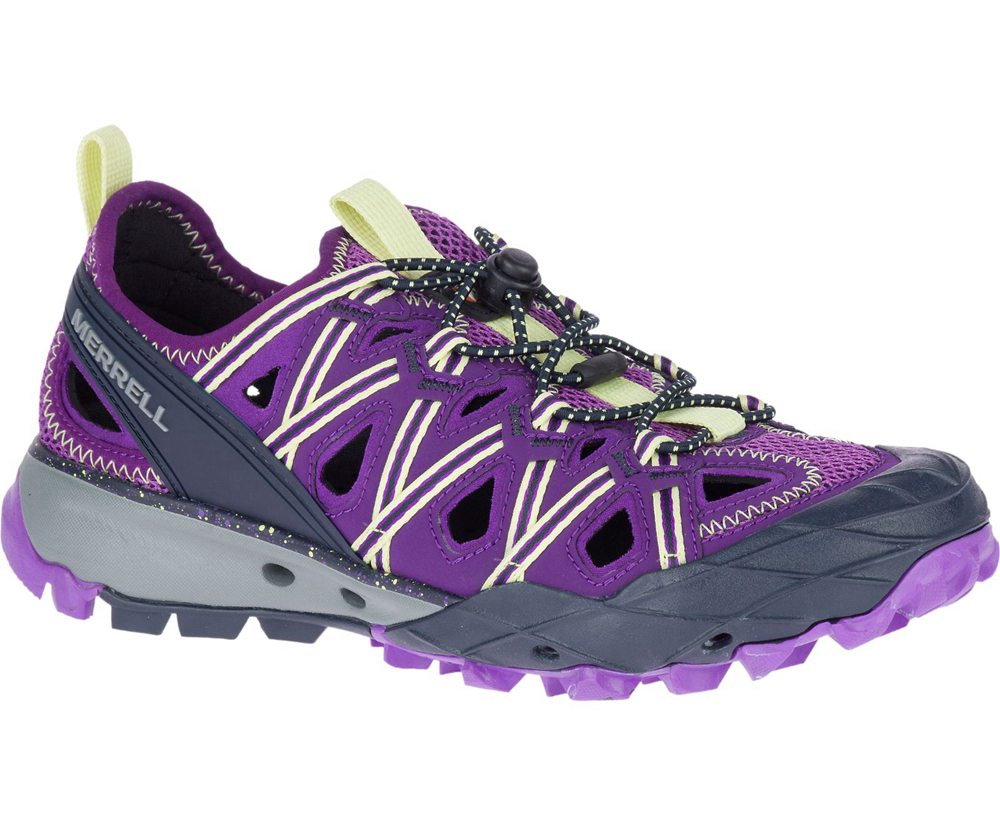 Merrell Hiking Shoes Purple - Choprock Sieve - Womens 73YEZCFUQ